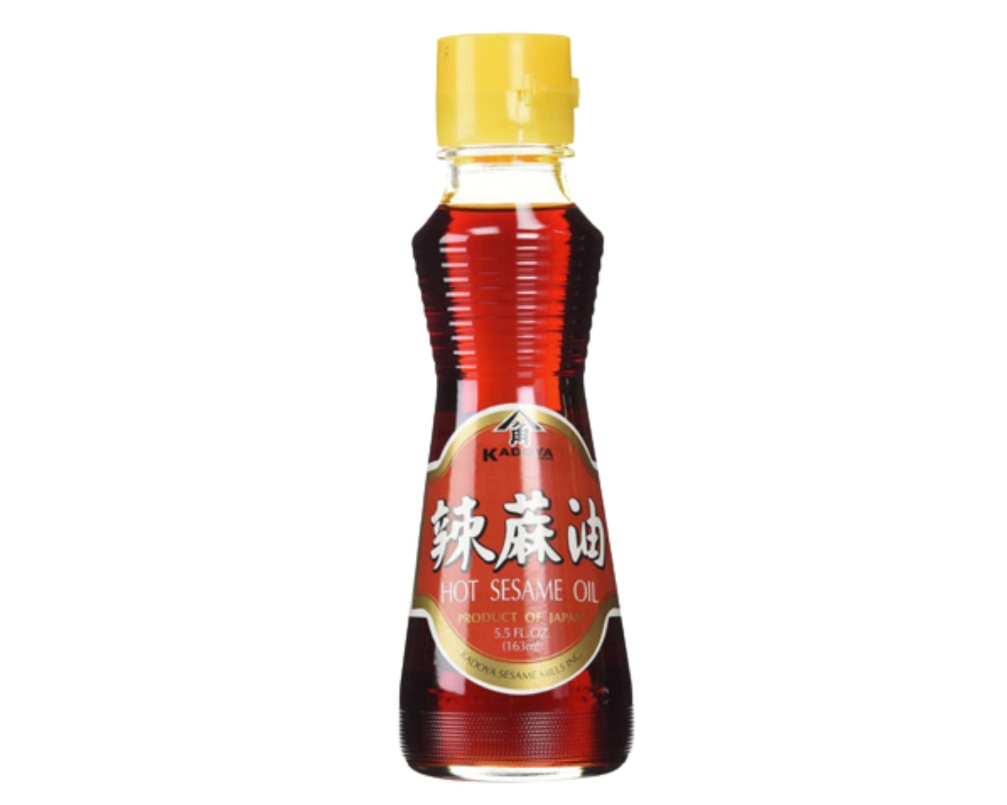 Óleo De Gergelim Com Pimenta (Hot Sesame Oil) - Kadoya - 163ml