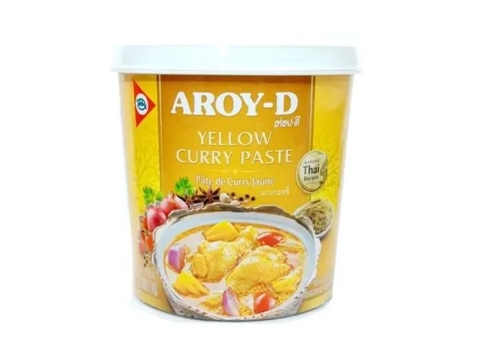 Pasta de Curry Amarelo Aroy-D 400g - Mei Wei