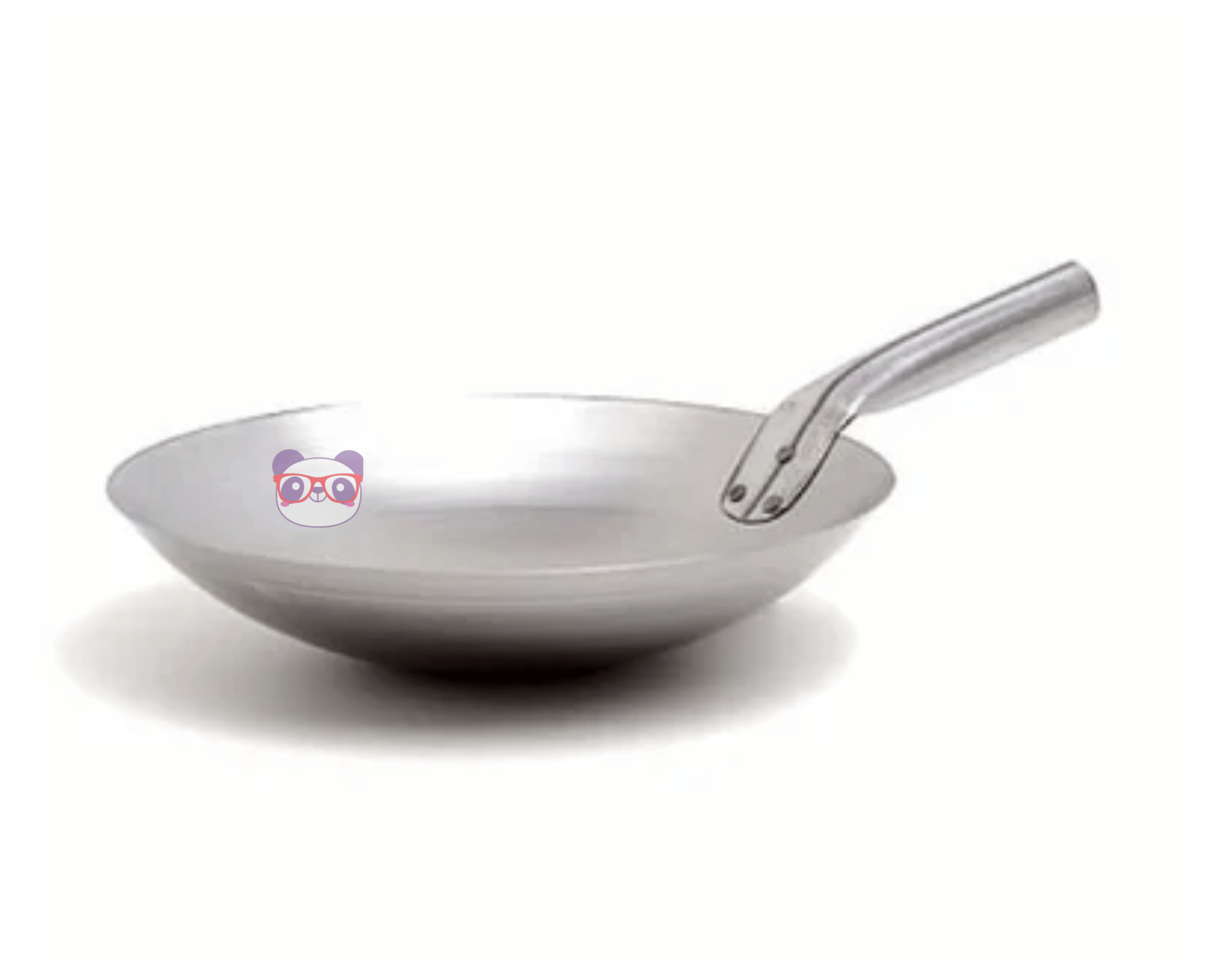 Panela Wok De Ferro Torki Com Cabo 33cm