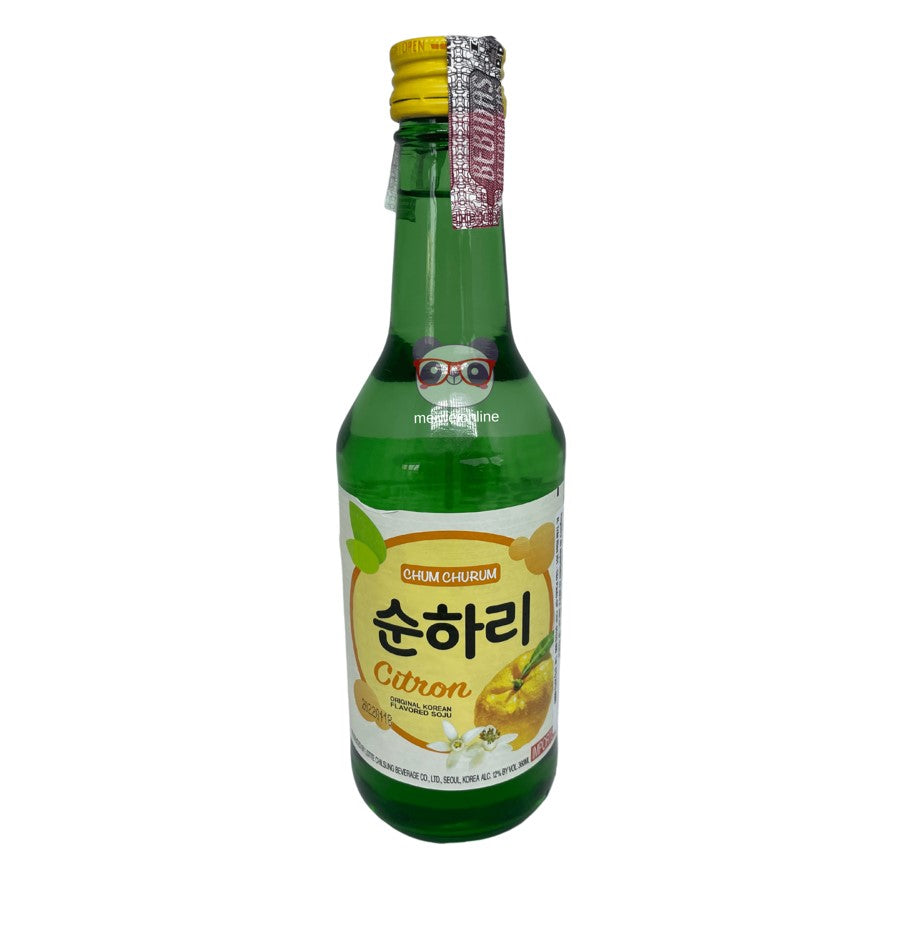 Soju sabor Citron - Cidra - Chum Churum 360ml - Mei Wei