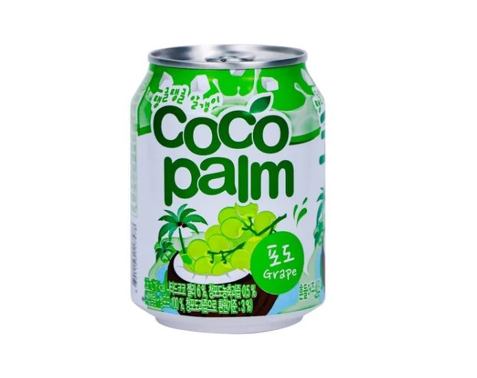 Suco de Uva com Pedaços de Coco Palm Haitai 238ml