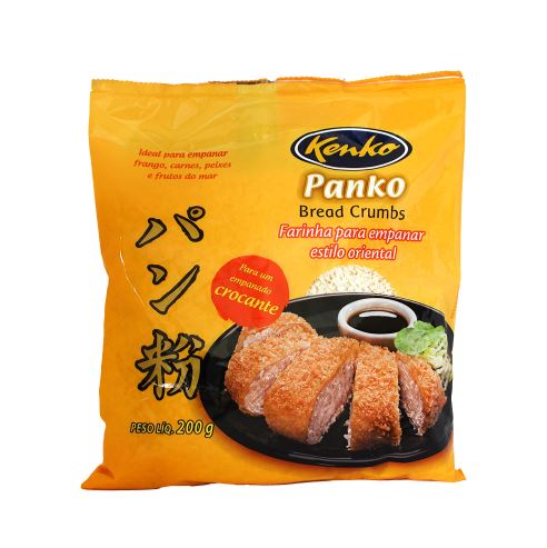 Farinha Empanar Panko Bread Crumbs - Kenko - 200g - Mei Wei