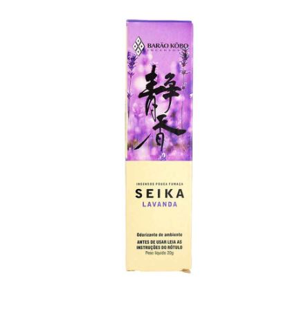Incenso Seika de Lavanda 40 bastonetes - 20g - Mei Wei