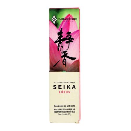 Incenso Seika de Lótus 40 bastonetes 20g - Mei Wei