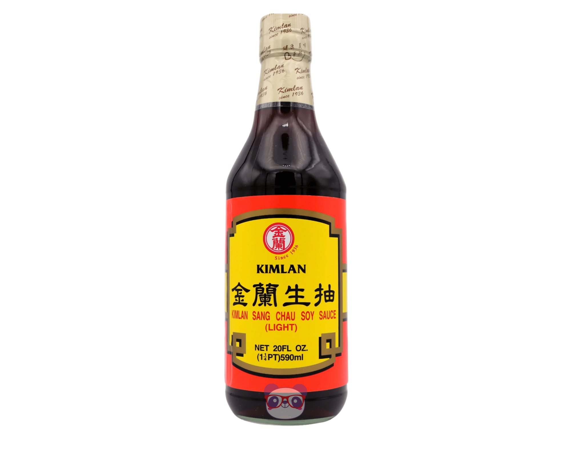 Molho de soja Sang Chau (claro) Taiwan - KimLan 590ml