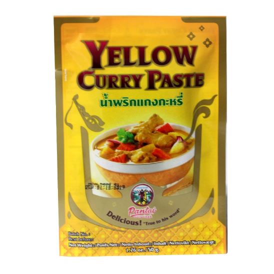Pasta De Curry Amarela Yellow Curry Paste Pantai 50g - Mei Wei